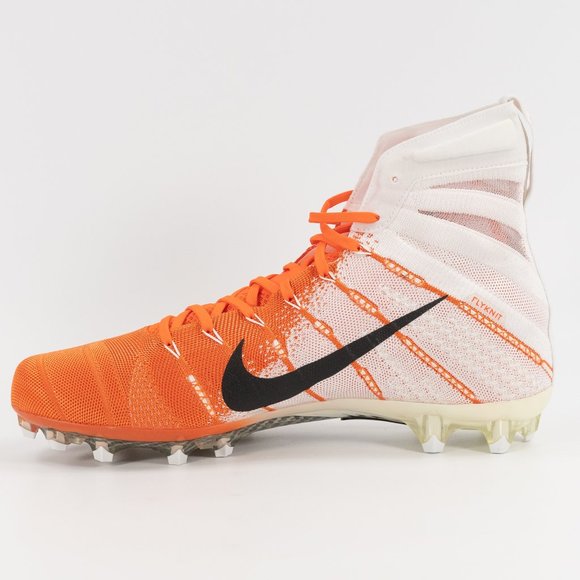 Nike Vapor Untouchable 3 Elite Flyknit Orange White AO3006-118 Football Cleats main image 5